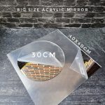 Big Acrylic Mirror (Round and Rectangle)(10091)