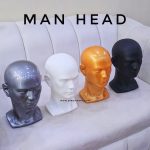 Man head mannequin